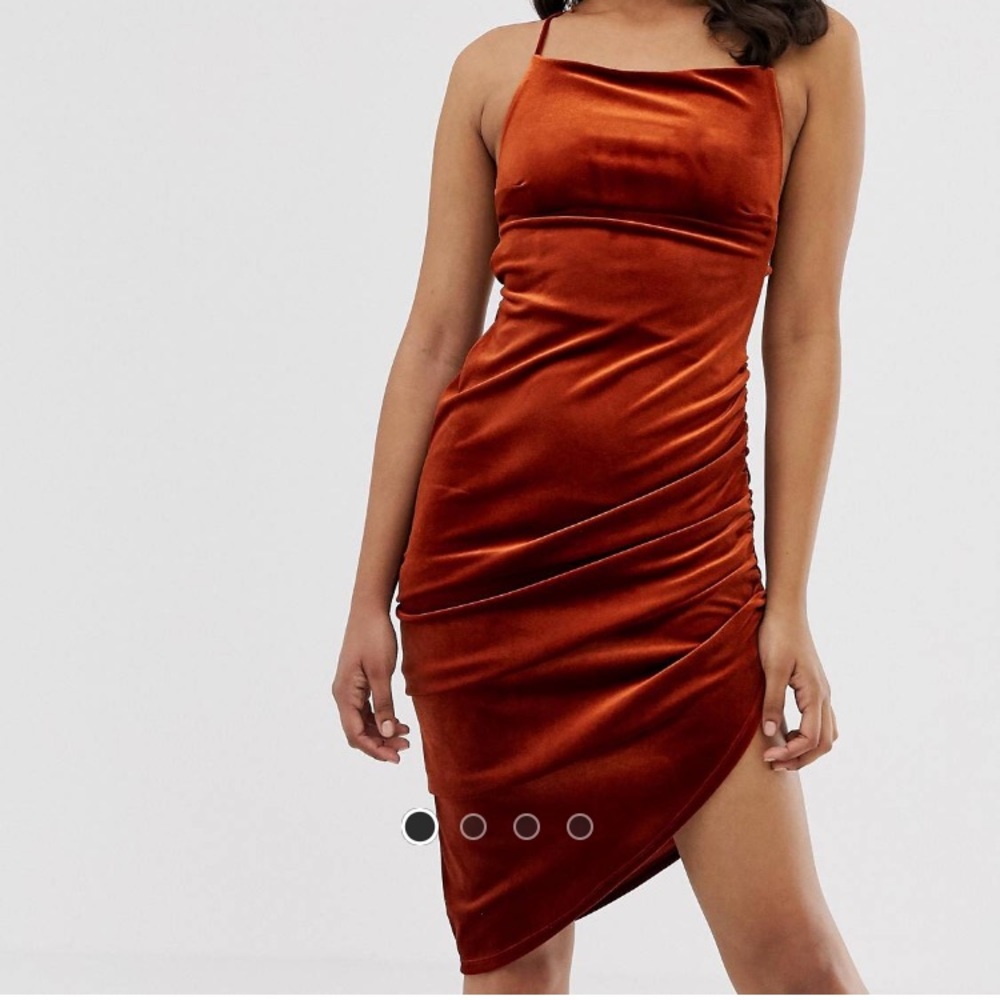 High Low Crisscross Dress